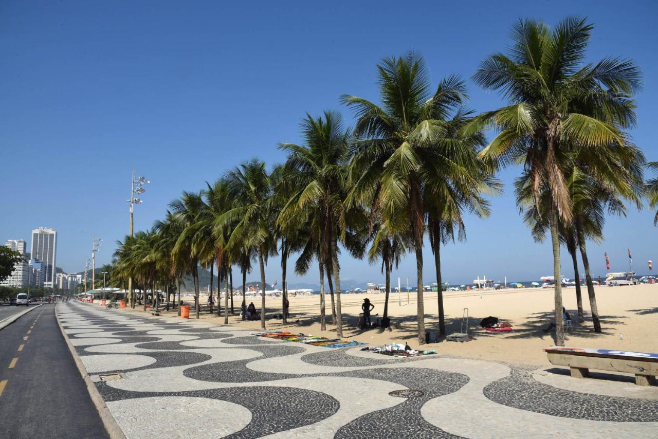Апартаменти Apartamento Em Copacabana Na Quadra Da Praia Ріо-де-Жанейро Екстер'єр фото
